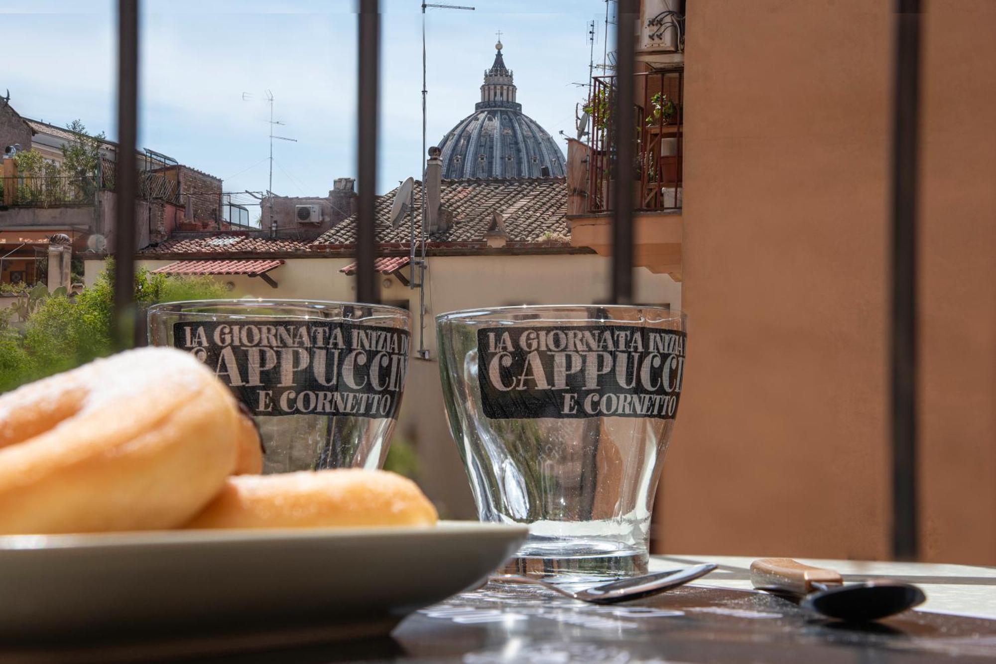 Vatican Boutique Apartment With St Peters Dome View Roma Ngoại thất bức ảnh